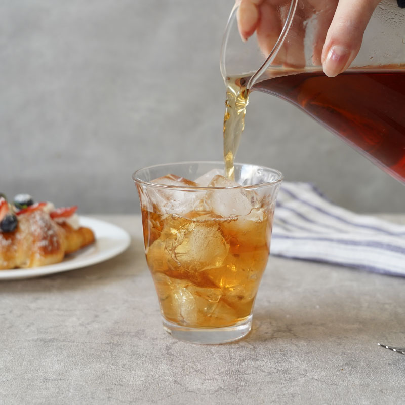 在庫限り タンブラー 310cc ストライプ ガラス製 食洗機可 カップ・タンブラー