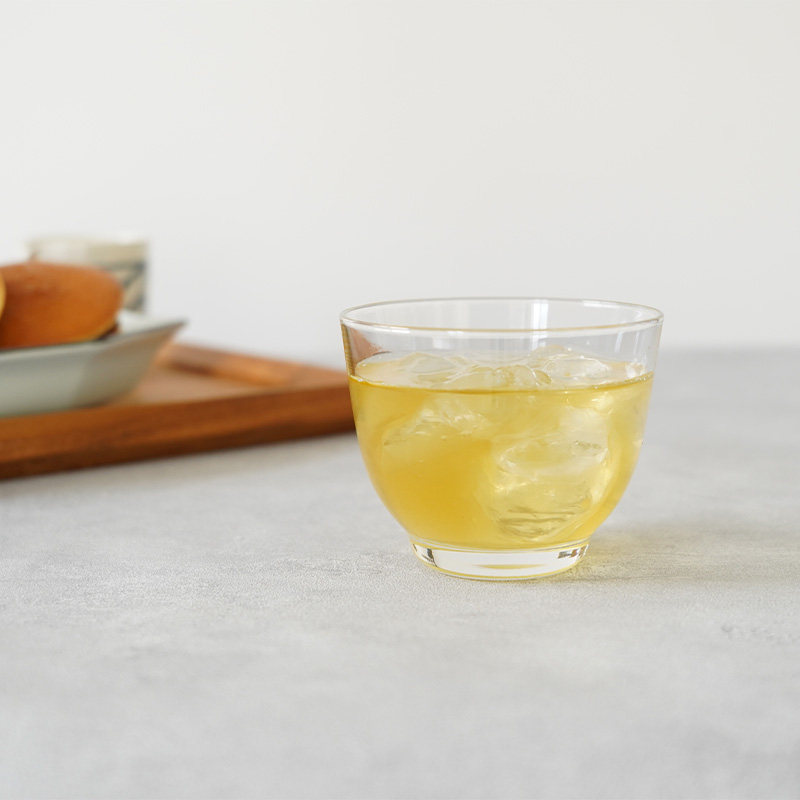 お手頃価格のシンプルなガラス茶器