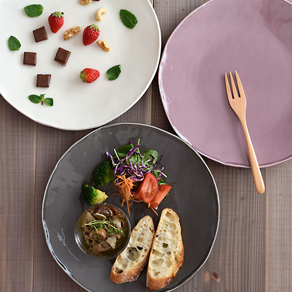 爆買大皿 26.5cm ウォームグレープレート お皿 皿 食器 洋食器