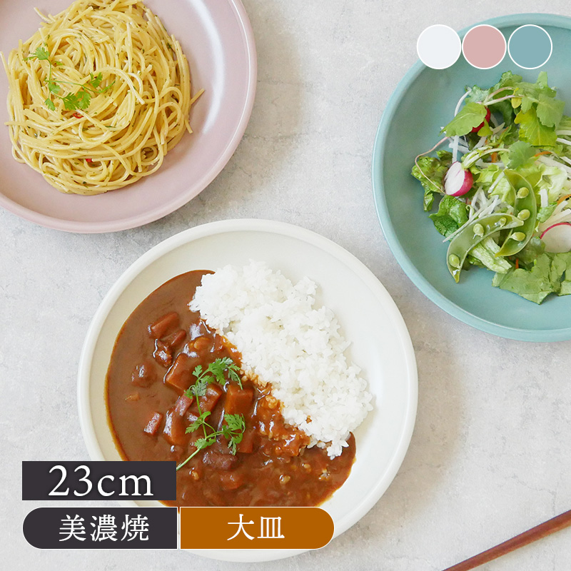 カレー・パスタ皿 23cm アドレ 軽量食器