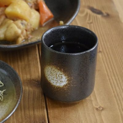 和食器 湯呑み 黒備前