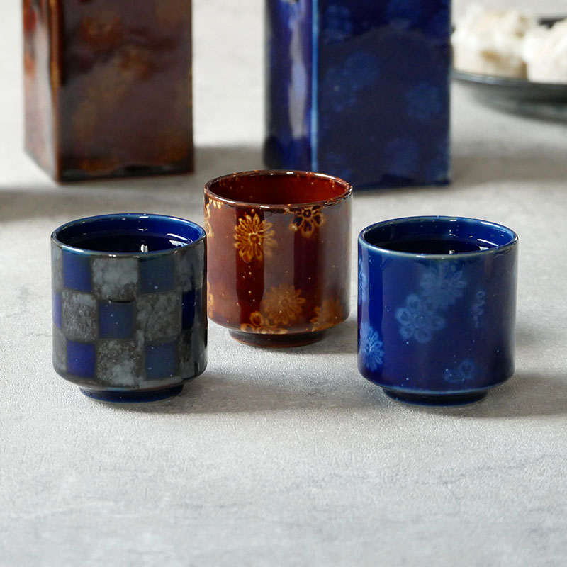 箱入り 酒器セット 送料無料 角型冷酒器・盃×2 徳利 とっくり 酒器