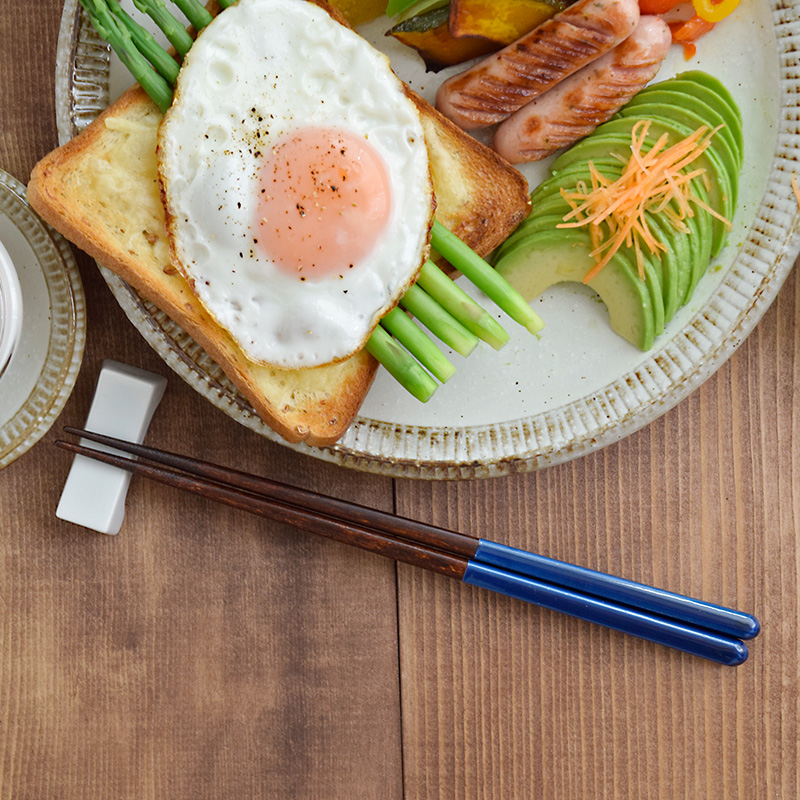 食器ギフト 送料無料 プレート25cm2枚・箸2膳 ペアセット MARLEマルレ