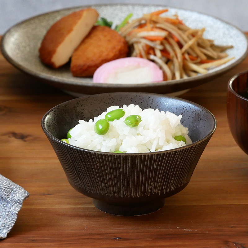 和食器ギフト Rim wireお茶碗＆お椀＆箸ペアセット モノトーン 送料無料