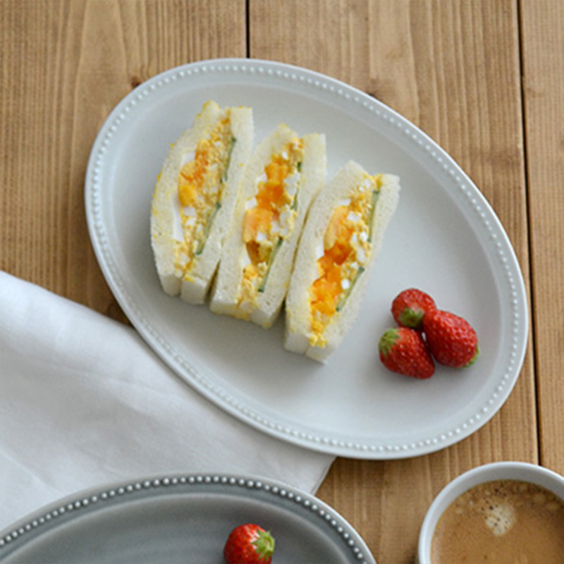 楕円プレートセット