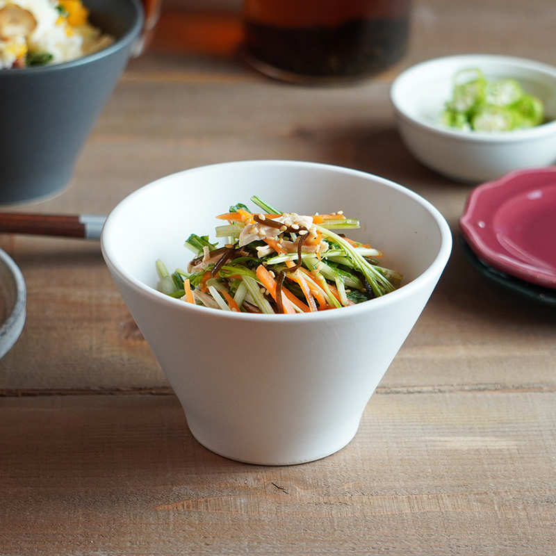 和食器ギフト Rice Bowl 12cm＆箸ペアセット 送料無料 チャコール×ホワイト