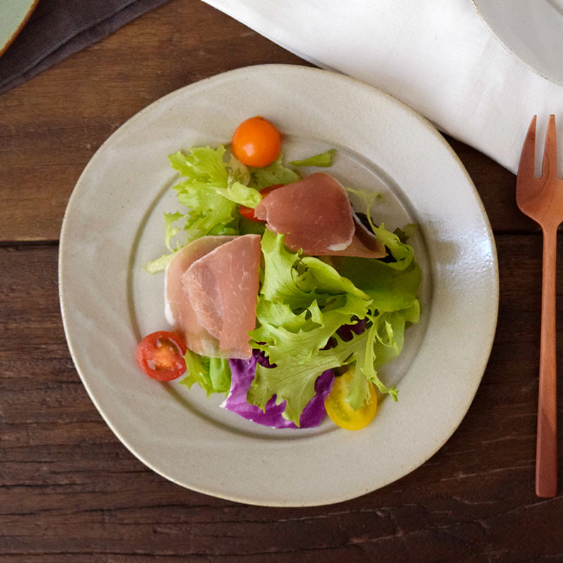 食器ギフト コリーヌペアセット スープ皿＆プレート＆カトラリー 送料無料 グレー×ベージュ