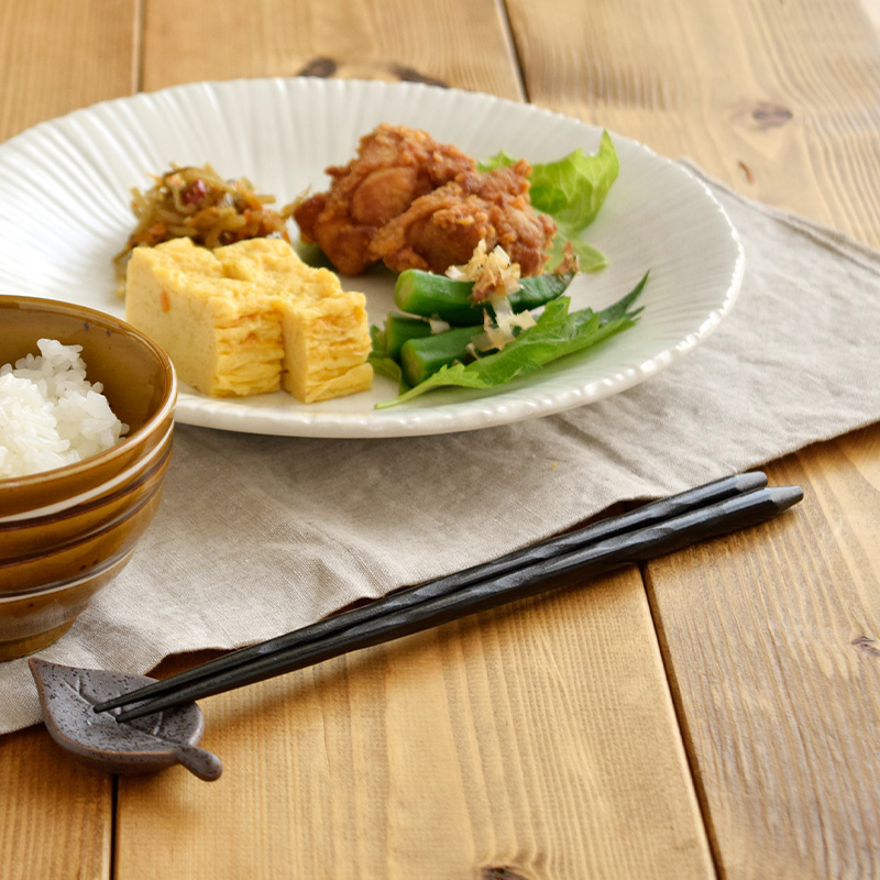 和食器　モノトーンお茶碗＆お椀＆箸ペア6点セット 送料無料