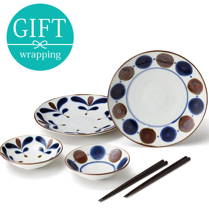 ペア食器6点セット 南風 