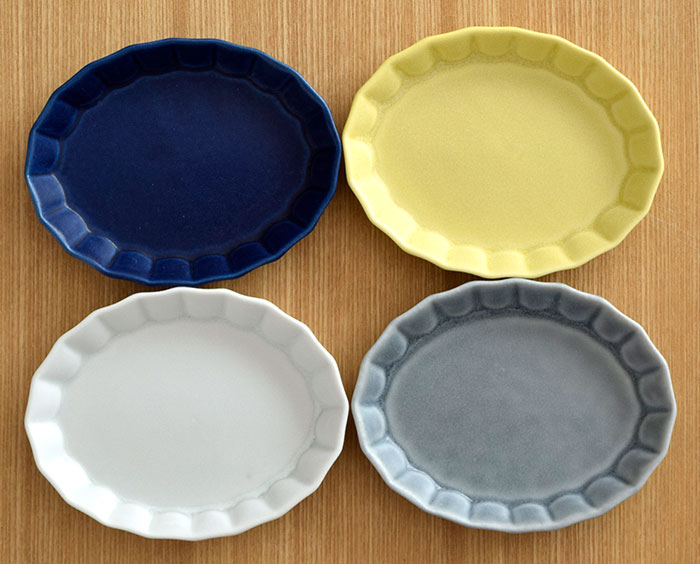 お花のオーバルボウル（小）12cm