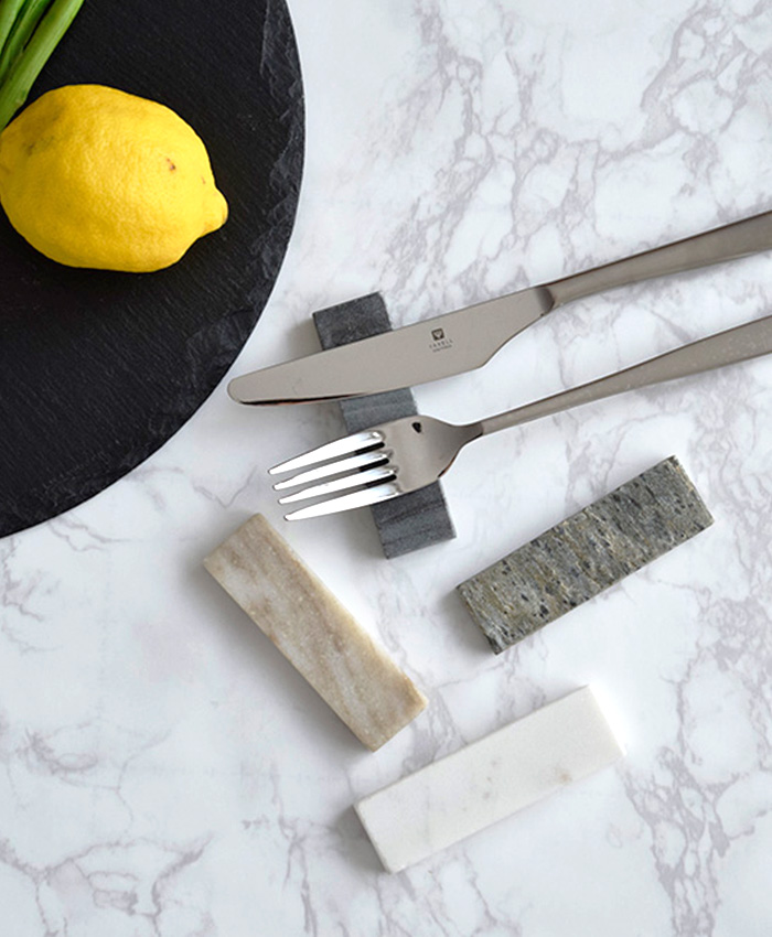 カトラリーレスト　9cm　大理石