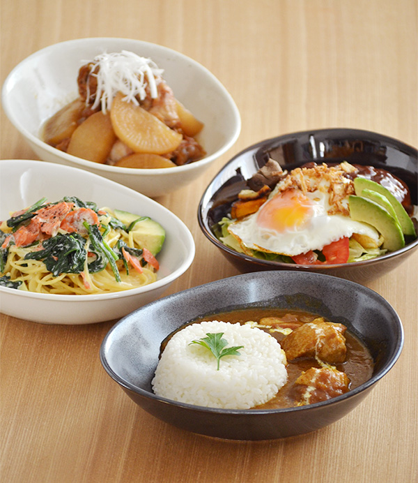 カレー皿　EAST　たまご型カリーボウル