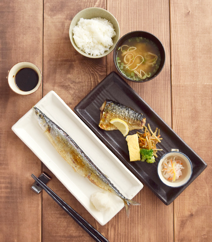 和食器サンマ皿 28cm 長角皿