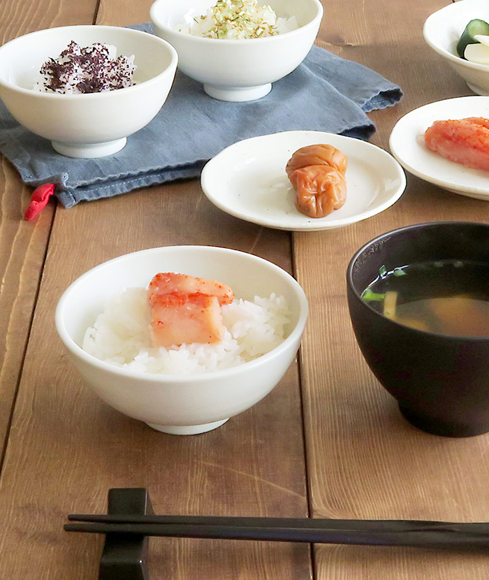 お茶碗（ホワイト）