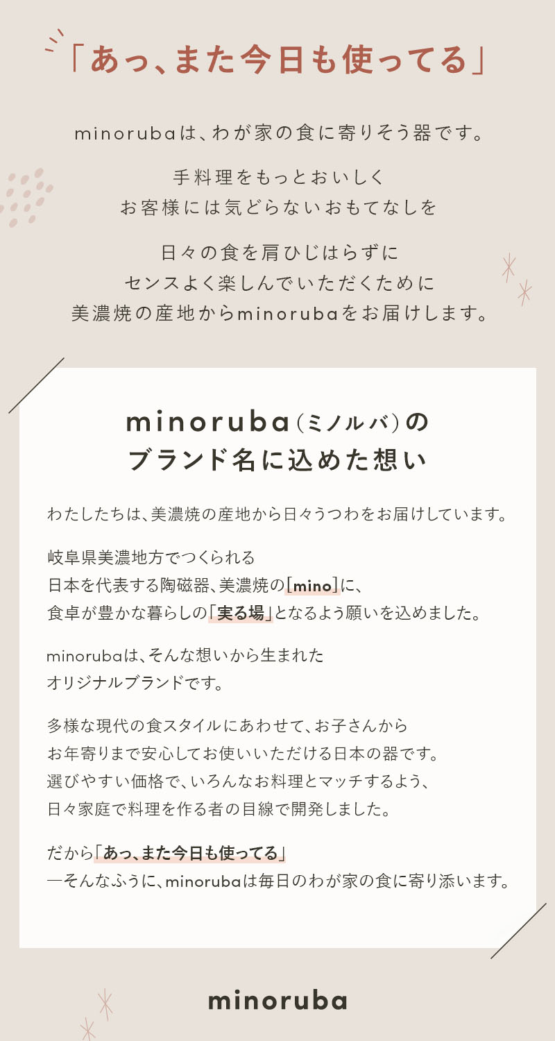 渕十草 大皿 デリスタイル minoruba お皿