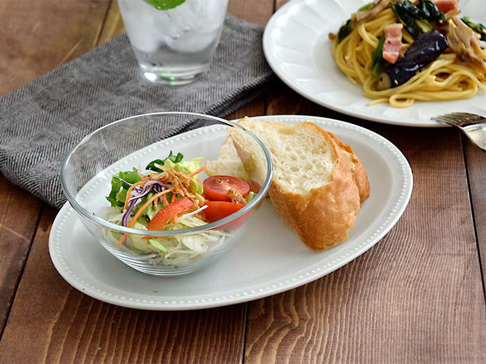 そうめん取り鉢 12cm ガラス製 ボウル サラダボウル 鉢 小鉢 小付け