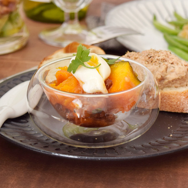 デザート・アミューズカップ ダブルウォール 二重構造 耐熱ガラス小鉢