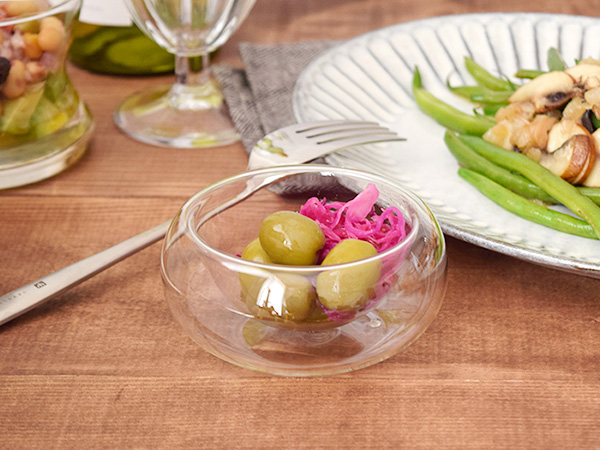 ウランガラス製 デザートカップ 4個セット ウランガラス デザートカップ 4客