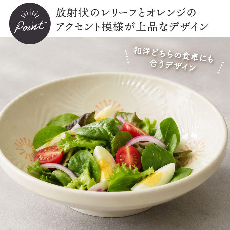 パスタ・カレー皿 ＆ 中鉢 3人用 6点セット ピュアハート デザインと使い方