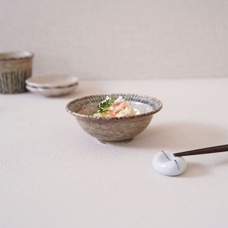 リム型ボウル 小 12.6cm 5点セット 松葉