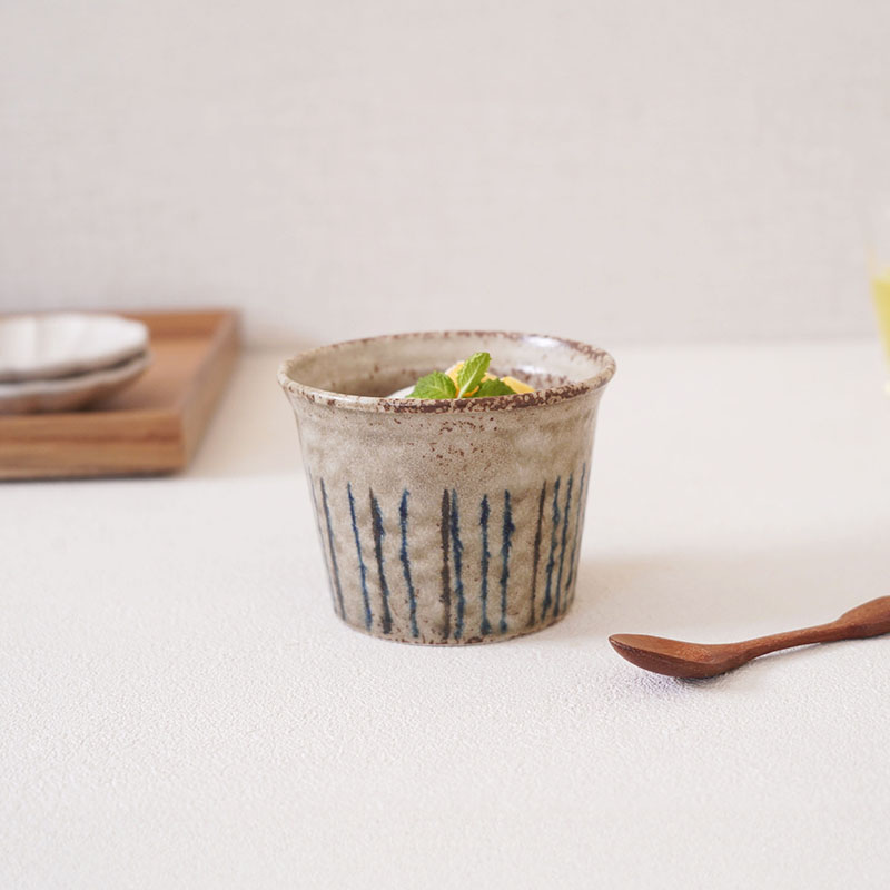 リム型カップ 230cc 5点セット 松葉