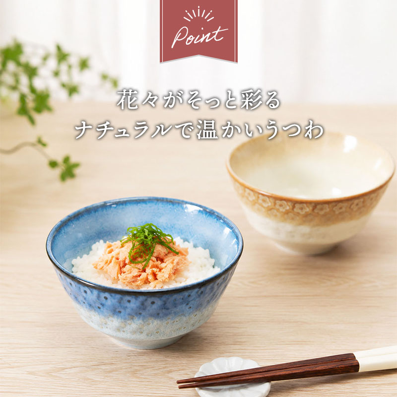 中皿 ＆ お茶碗 4人用 8点セット スモークリース 印花型 デザインと使い方