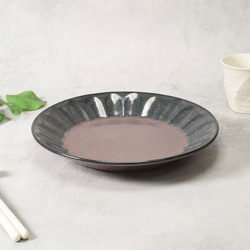 パスタ皿 24.5cm 4点セット 紫煌 しこう しのぎ型 デザインと使い方