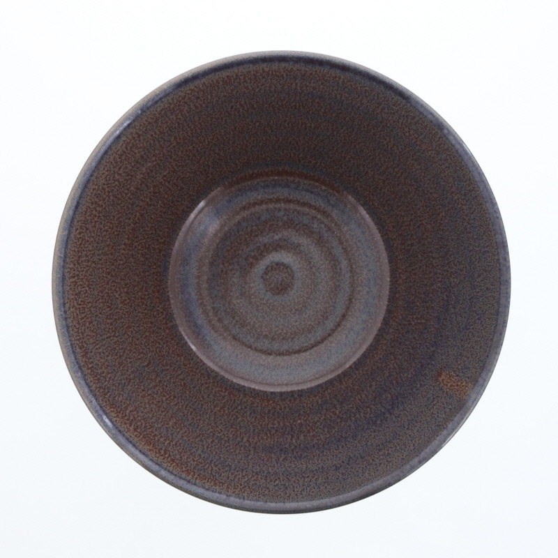 6.8ラーメンどんぶり 21.5cm 2点セット 紫煌 しこう しのぎ型 デザインと使い方