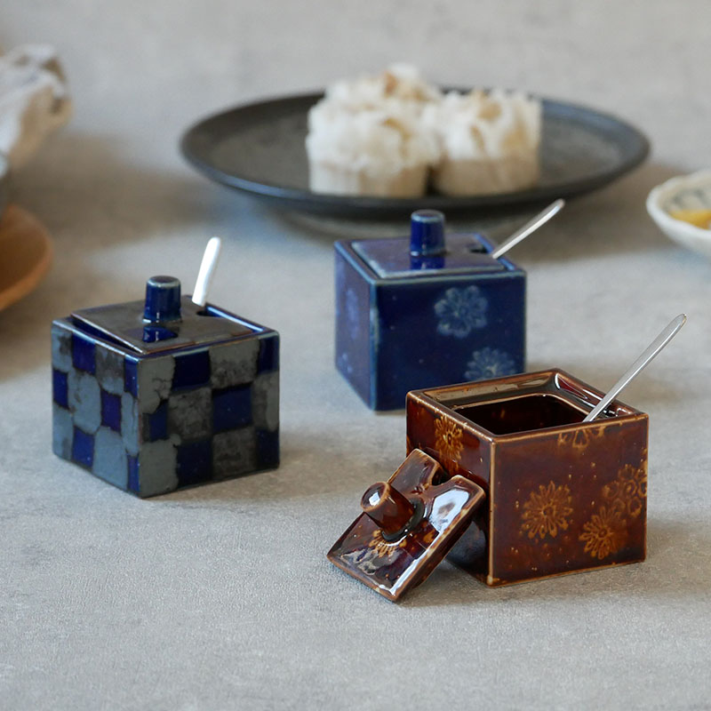 角からし入れ スプーン付