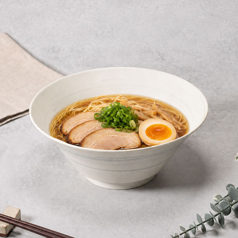 ラーメン丼ぶり ＆ ミニ丼ぶり 2人用 4点セット 昇仙 デザインと使い方