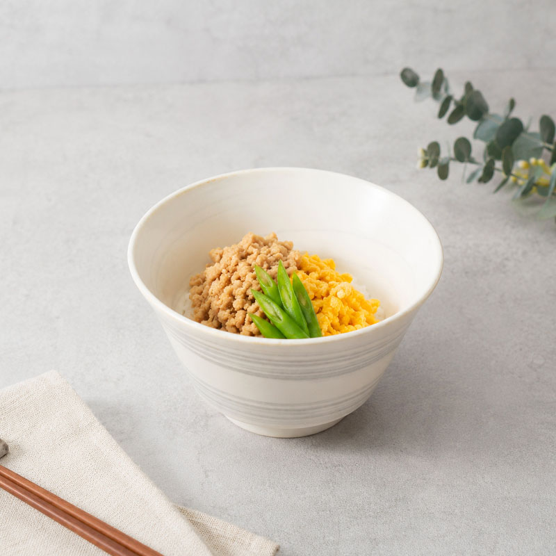 丼ぶり 17cm ＆ ミニ丼ぶり 2人用 4点セット 昇仙 デザインと使い方