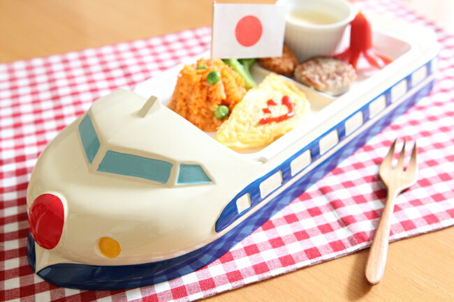 お子さま専用 Hashy お子様 ランチプレート しんかんせん EX-3449 食器 誕生日