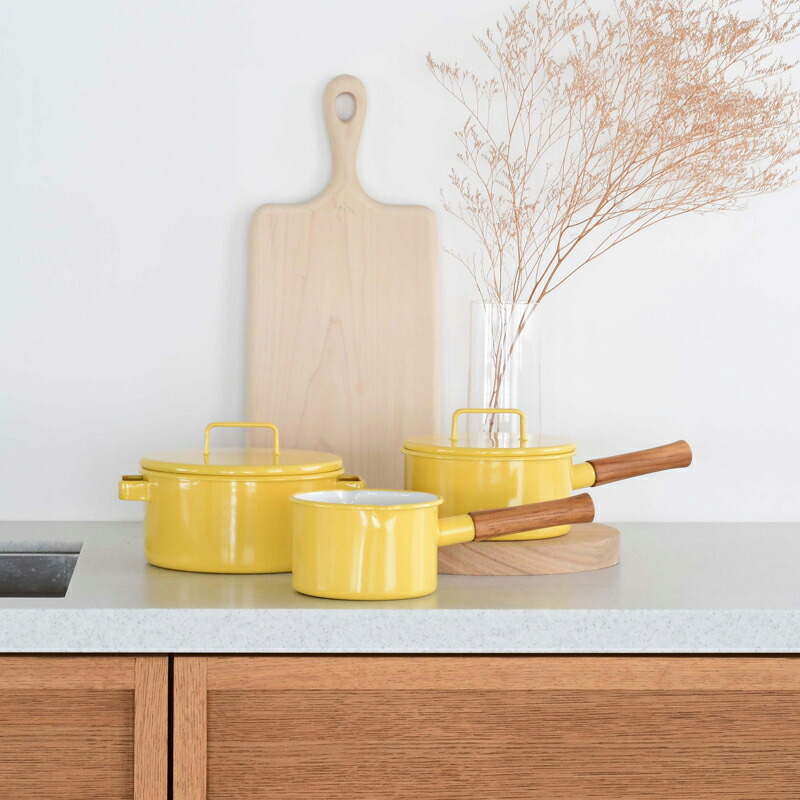 イマンオデットふた付きソースパン琺瑯 富士琺瑯 コットンプラス ソースパン 18cm IH対応 蓋付き 鍋 キッチン