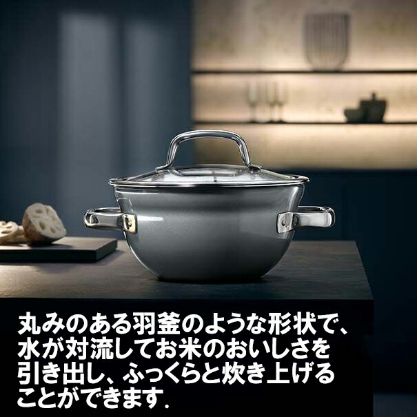 WMF（ヴェーエムエフ） フュージョンテックミネラル ライスポット20cm