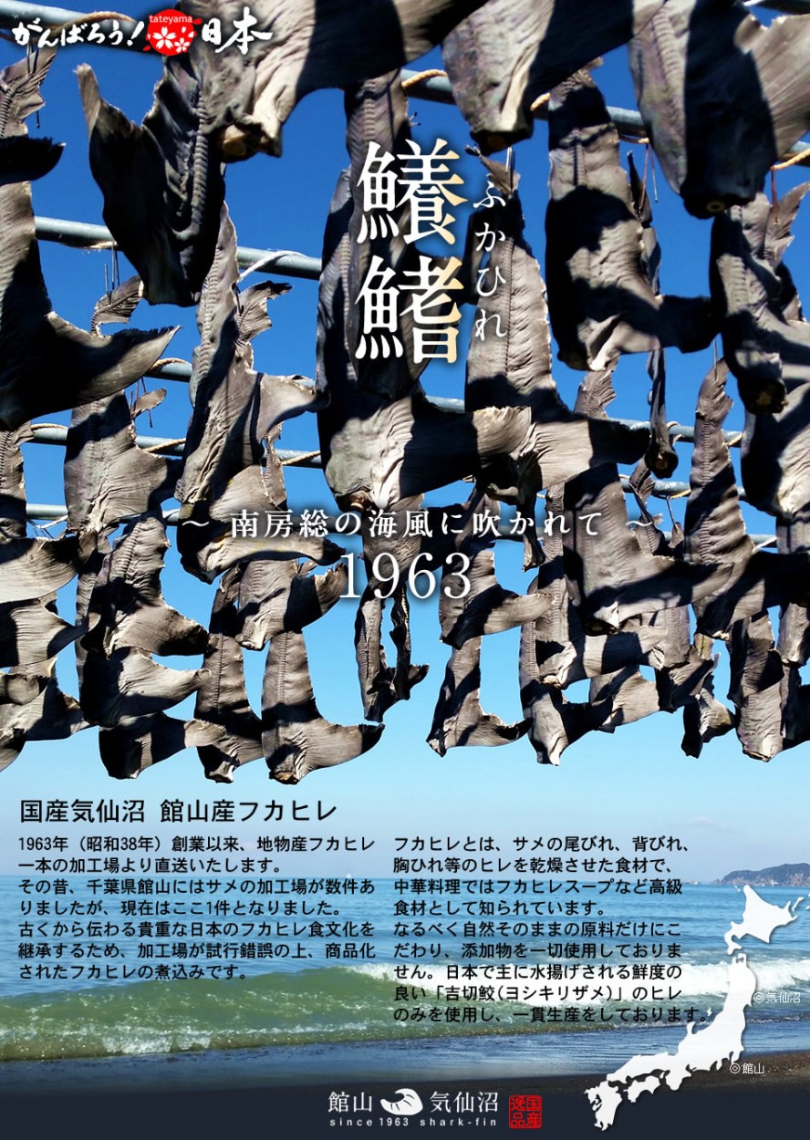 ふかひれ軟骨 つるつる サメ軟骨 (30個入) 500g×4袋 国産 鮫 胸ビレ