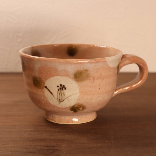 プレート 大皿 あめ色 大誠窯 大塚誠一 陶器 和食器 益子焼 作家 50代