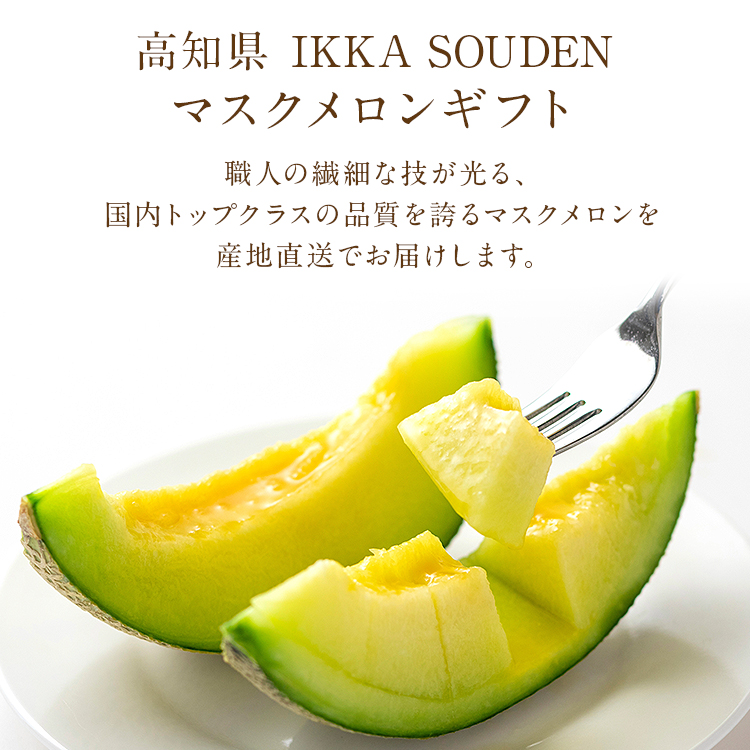 マスクメロン ギフト 高級 2玉 合計2.8kg (1.4kg×2玉) 上級品