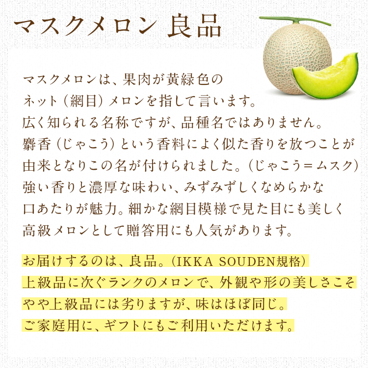 マスクメロン ギフト 高級 2玉 合計2.8kg (1.4kg×2玉) 良品 産地