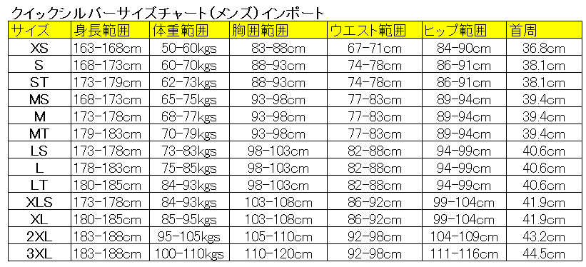 入荷【サイズXLS】ウェットスーツ クイックシルバー 3/2mm PROLOGUE FL
