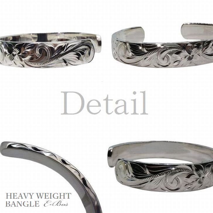 ハワイアンジュエリー バングル 12mm 14K 一部予約販売】 niu様 ハワイアンジュエリー バングル 14K
