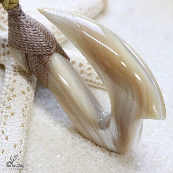 ハワイアンジュエリー フィッシュフック ネックレス XL シェル