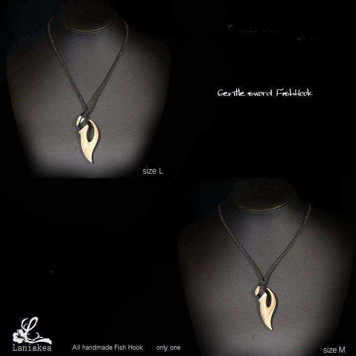 ハワイアンジュエリー フィッシュフック ネックレス Gentle sword ハワイアンジュエリー フィッシュフック ネックレス Gentle sword