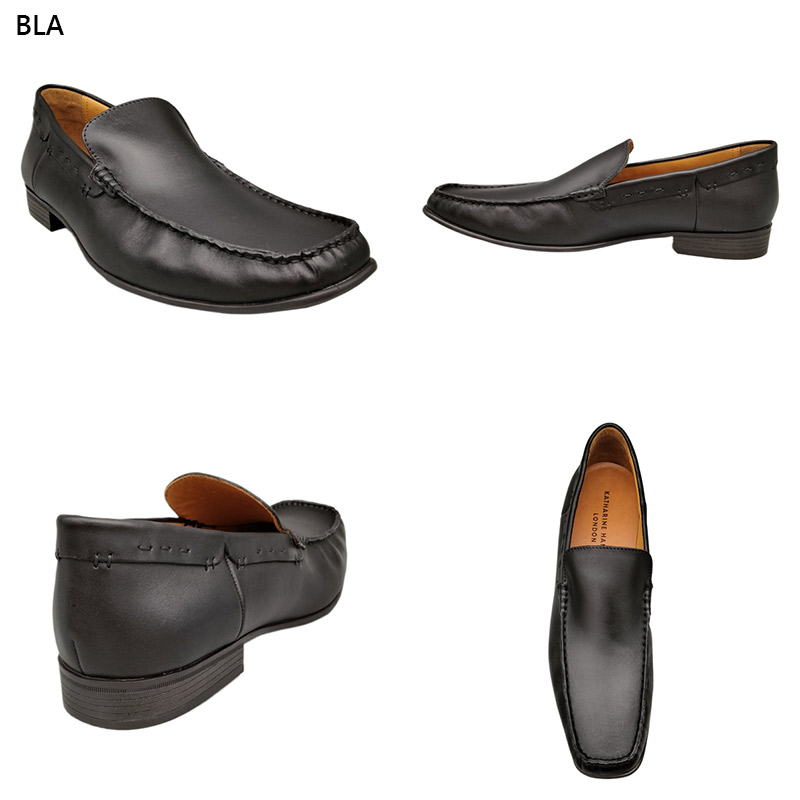 新品【キャサリンハムネット LONDON】本革 ペニーローファー 26.5 KATHARINE HAMNETT（キャサリンハムネット） メンズ ビジネス 靴