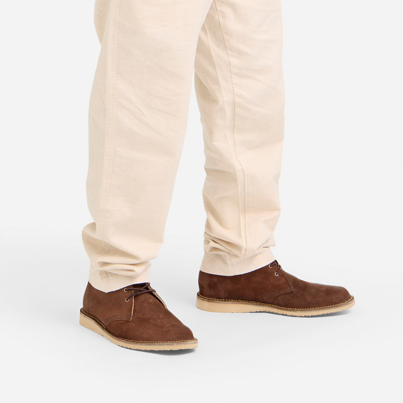 RedWingレッドウィング スエードチャッカブーツ サイズ8 RED WING SHOES（レッドウィング） 正規取扱店 メンズ