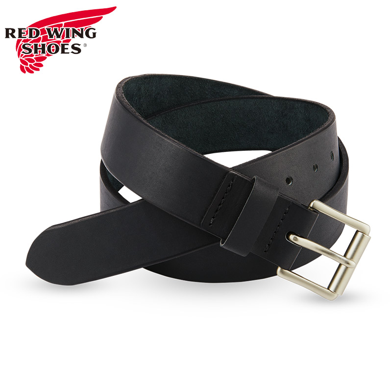 正規取扱店 レッドウィング メンズ レザーベルト Leather Belt アクセサリー 本革 カジュアル アメカジ ブラック パイオニア メイドインUSA ブラック 黒 送料無料 RED WING 96503 RED WING SHOES（レッドウィング） 正規取扱店 メンズ レザーベルト