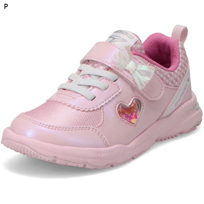 瞬足 ジュニア キッズ LC-843 女の子 靴 シューズ スニーカー