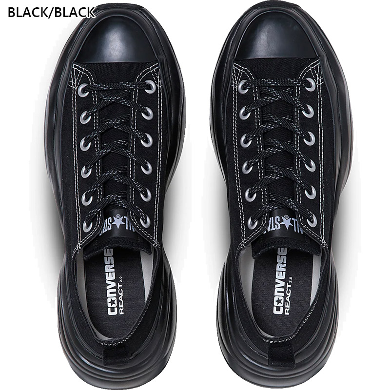 コンバース レディース ALL STAR SURGETRAINER OX オールスター サージトレーナー スニーカー 靴 シューズ ローカット キャンバス 厚底 ブラック 黒 送料無料 CONVERSE 31313160 31313161 CONVERSE（コンバース） レディース ALL STAR SURGETRAINER OX