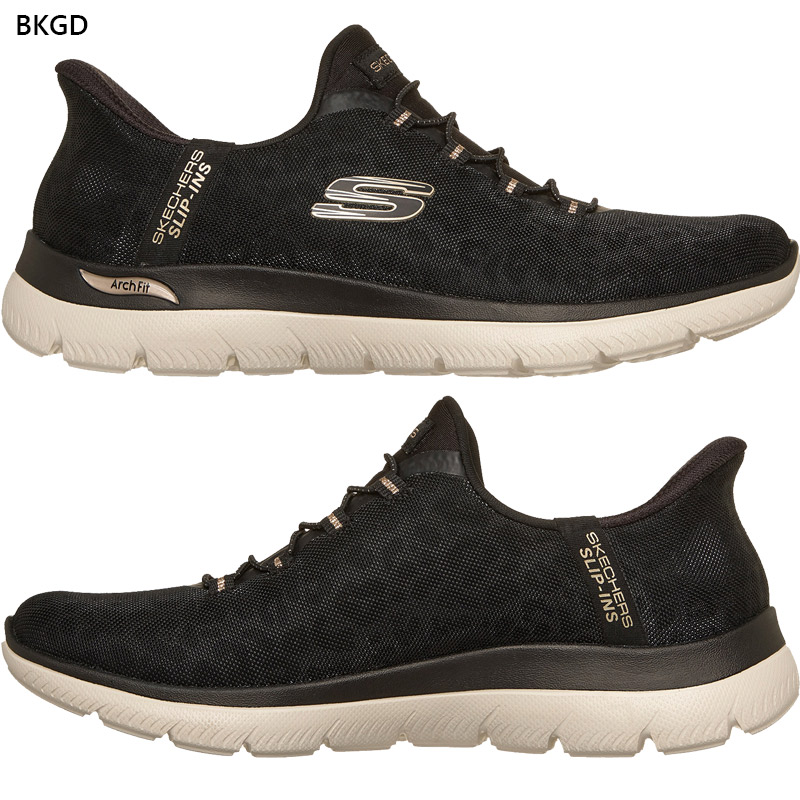 SKECHERS（スケッチャーズ） 4E相当 幅広 ワイド レディース アーチ