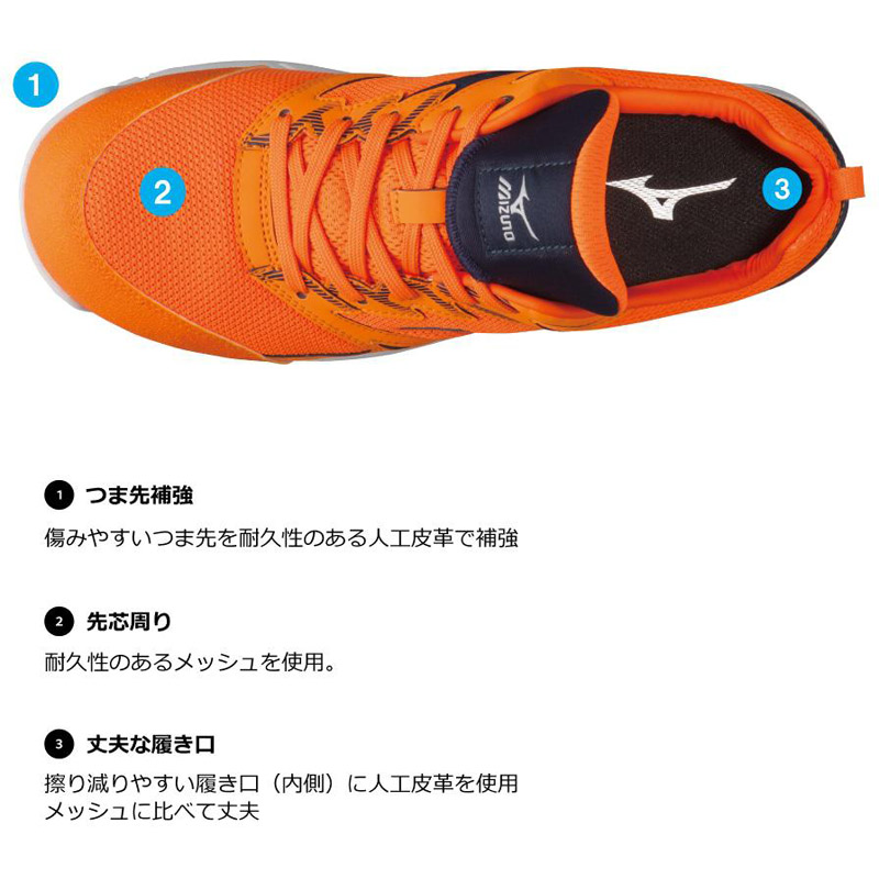MIZUNO（ミズノ） メンズ オールマイティVS 安全靴 靴 シューズ