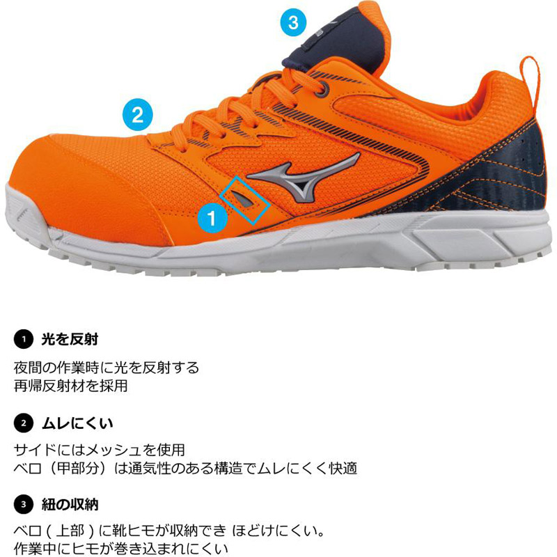 MIZUNO（ミズノ） メンズ オールマイティVS 安全靴 靴 シューズ